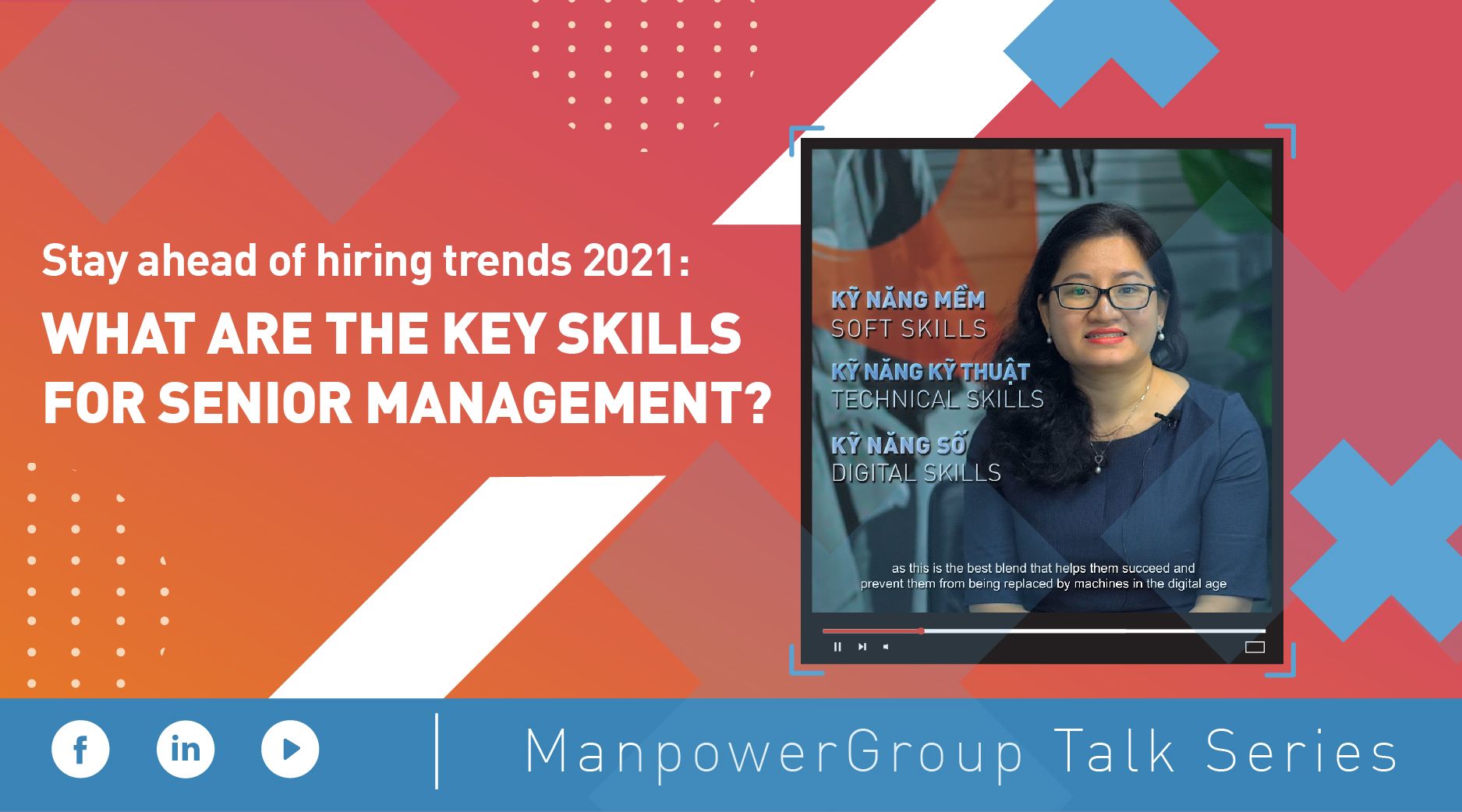 banner ManpowerGroup Talk Series 2021 about key skills