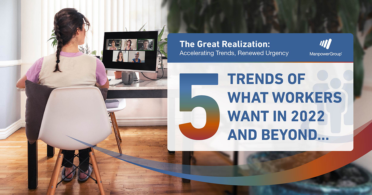 Top 5 trends in workforce