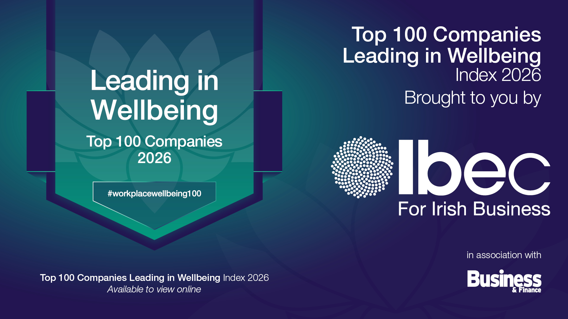 ManpowerGroup Ireland Named in Top 100 Companies Leading in Wellbeing Index 2026 Thumbnail Image
