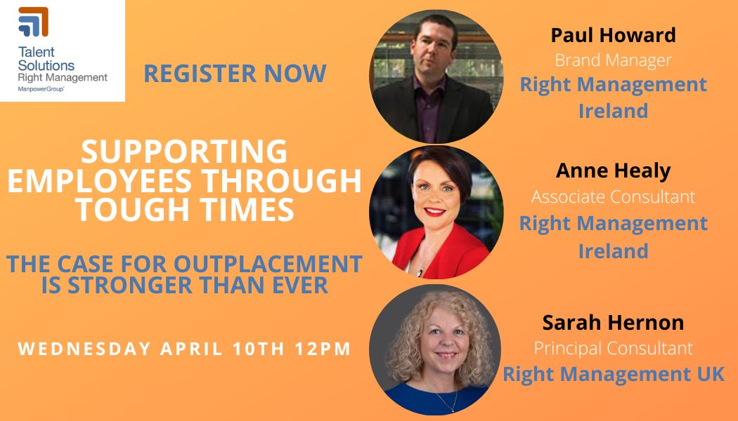 Webinar Alert  - The Case for Outplacement Support  is Stronger Than Ever Thumbnail Image