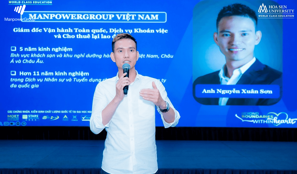 nguyễn xuân sơn manpowergroup việt nam hướng nghiệp sinh viên