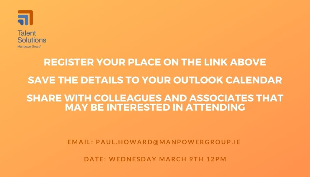 Diversity webinar invitation