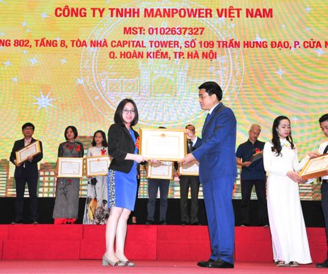 Manpower Group Received The Certificate Of Merit In The Implementation Of Tax Policies And Laws In 2017