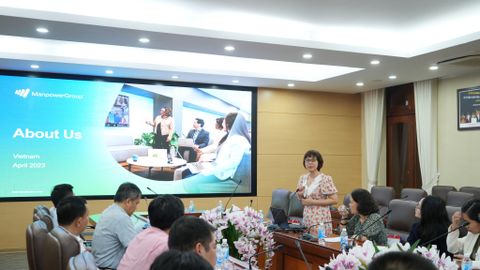 ManpowerGroup Việt Nam thảo luận cơ hội hợp tác cùng Đại học Thủy Lợi tăng cường kỹ năng nghề nghiệp và cơ hội việc làm cho sinh viên