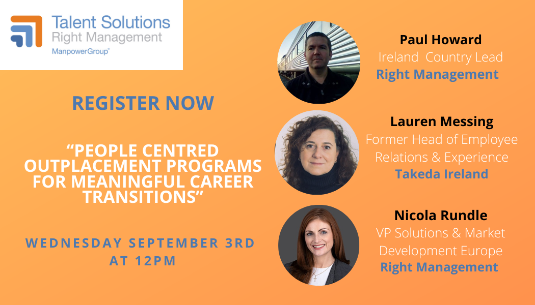 Webinar Alert - People Centric Outplacement for Meaningful Career Transitions  Thumbnail Image