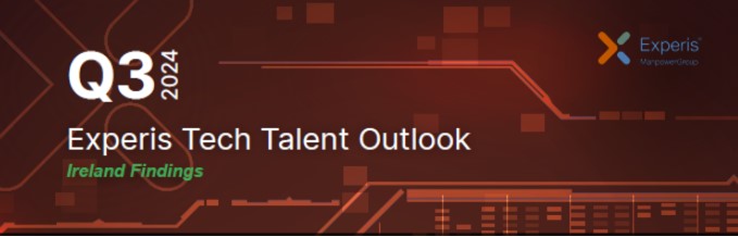 Tech employers in Ireland are reporting an employment outlook of +6% for Q3 2024 Thumbnail Image