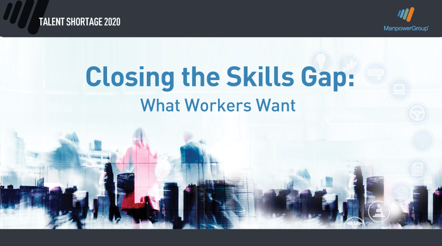 Global Talent Shortages Hit Record Highs:  ManpowerGroup Reveals How to Close the Skills Gap with New Research on What Workers Want