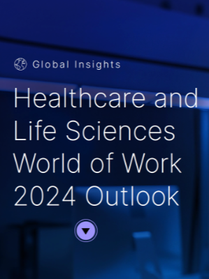 ManpowerGroup Global Insights Healthcare & Life Science World of Work Outlook 2024 Thumbnail Image