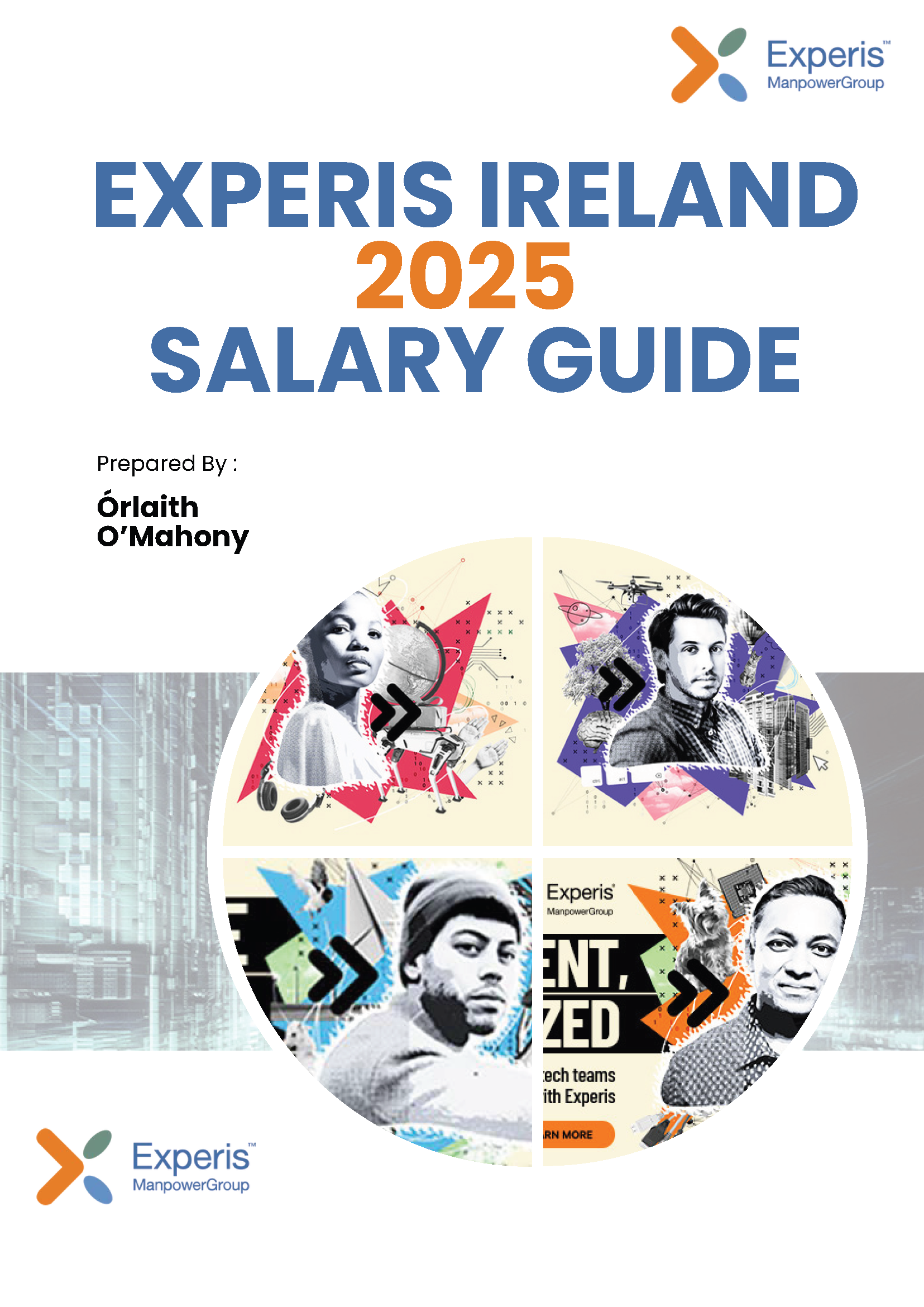 Experis Ireland 2025 Salary Guide Cover Page