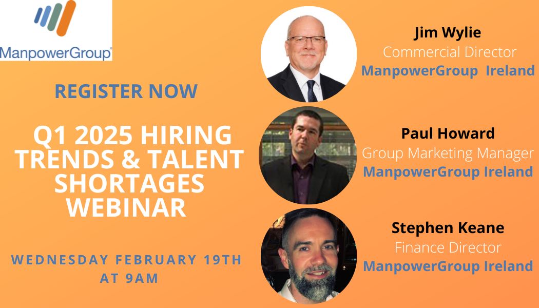 Webinar Alert - Q1 2025 Hiring Trends & Talent Shortages Wednesday February 19th Thumbnail Image